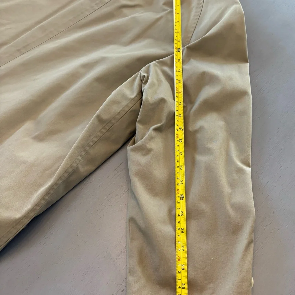 Vintage London Fog Clipper Mist All‎ Weather Trench Coat Mens 42 Zip Out Liner